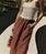 Falda Indi & Cold 223 cuadro ventana chocolate - Imagen 1