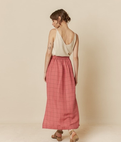 Falda  Indi & Cold 223 cuadro ventana sandia. - Imagen 2