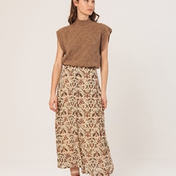 Falda Indi & Cold KI196 MIDI BATIK lino - Imagen 1