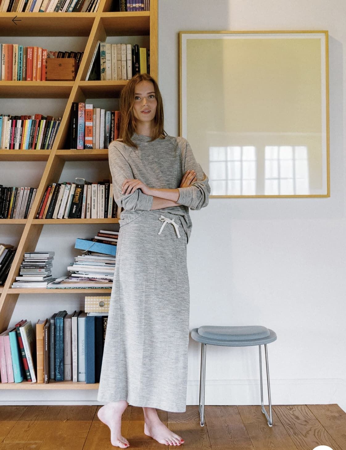 Falda Indi & Cold multicolor ajustable SK 376 gris - Imagen 6