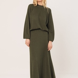 Falda Indi & Cold punto canale RD486 KHAKI - Imagen 1