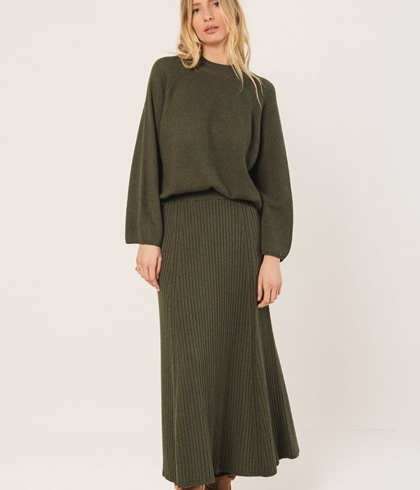 Falda Indi & Cold punto canale RD486 KHAKI - Imagen 1