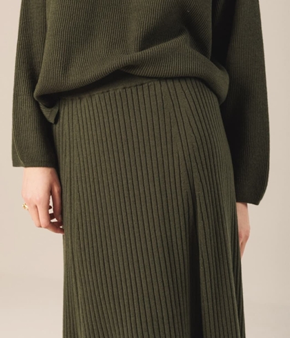 Falda Indi & Cold punto canale RD486 KHAKI - Imagen 2