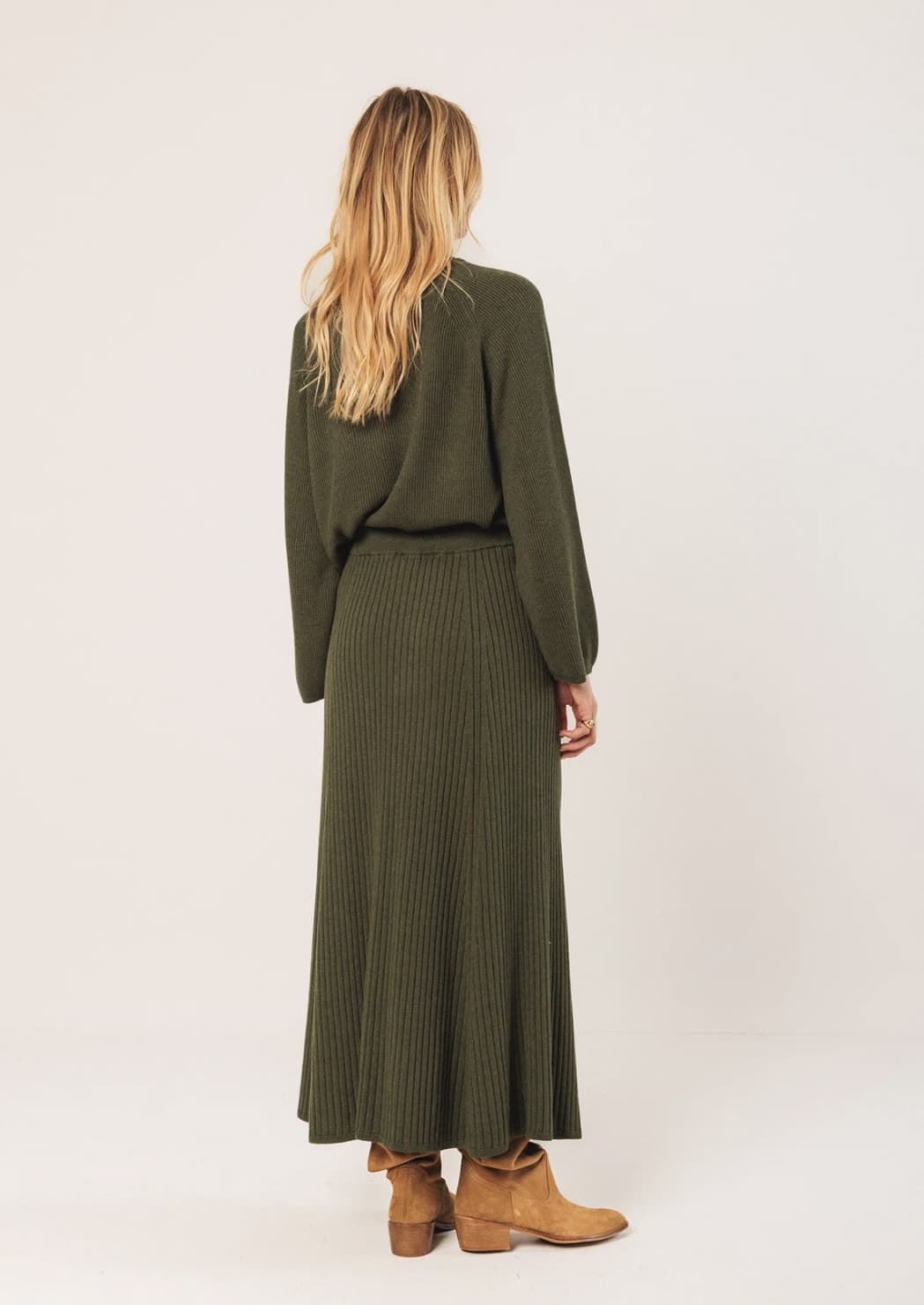 Falda Indi & Cold punto canale RD486 KHAKI - Imagen 3