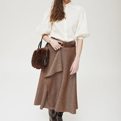 Falda Oky Frija Espiga Bicolor Stretch - Imagen 2