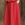 Falda vestir midi relieve vuelo rojo - Imagen 2