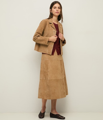 Falda Yerse 44810 midi de ante  arena - Imagen 2