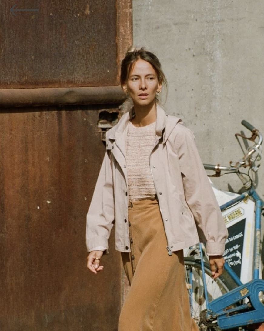 Gabardina Indi & Cold corta beige - Imagen 5