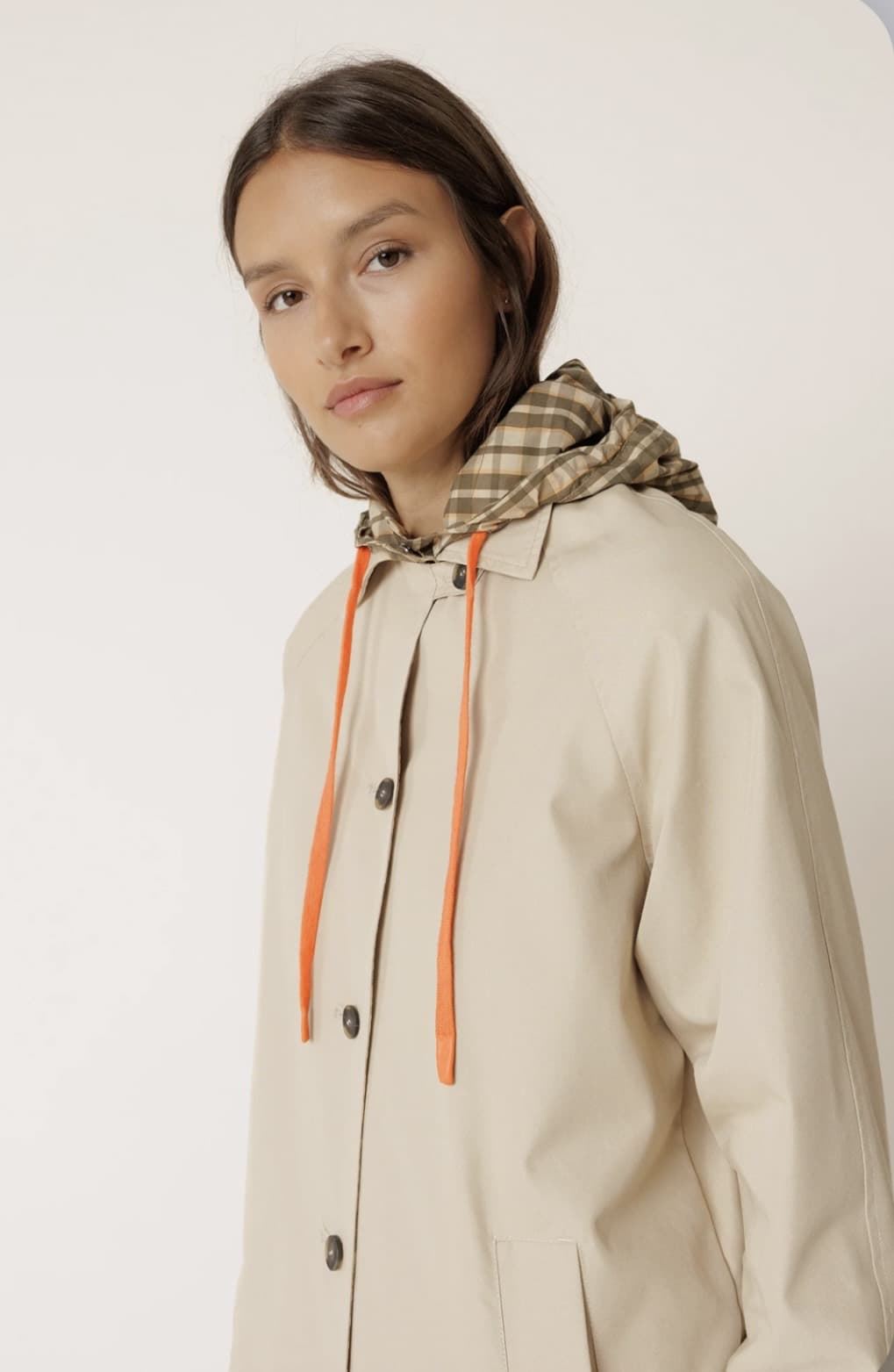 Gabardina Indi & Cold GF605P REVERSIBLE CUADROS - Imagen 4