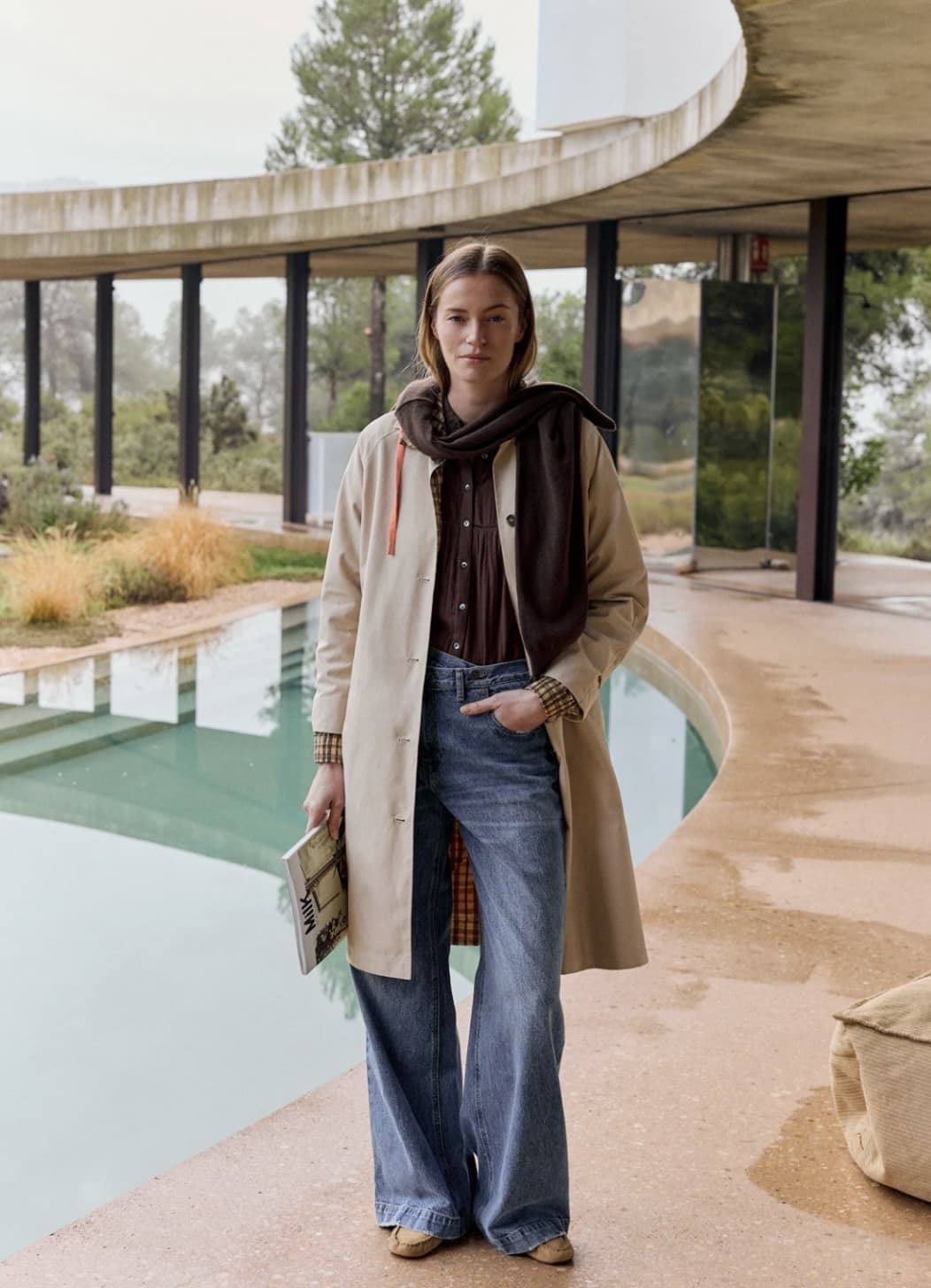 Gabardina Indi & Cold GF605P REVERSIBLE CUADROS - Imagen 5