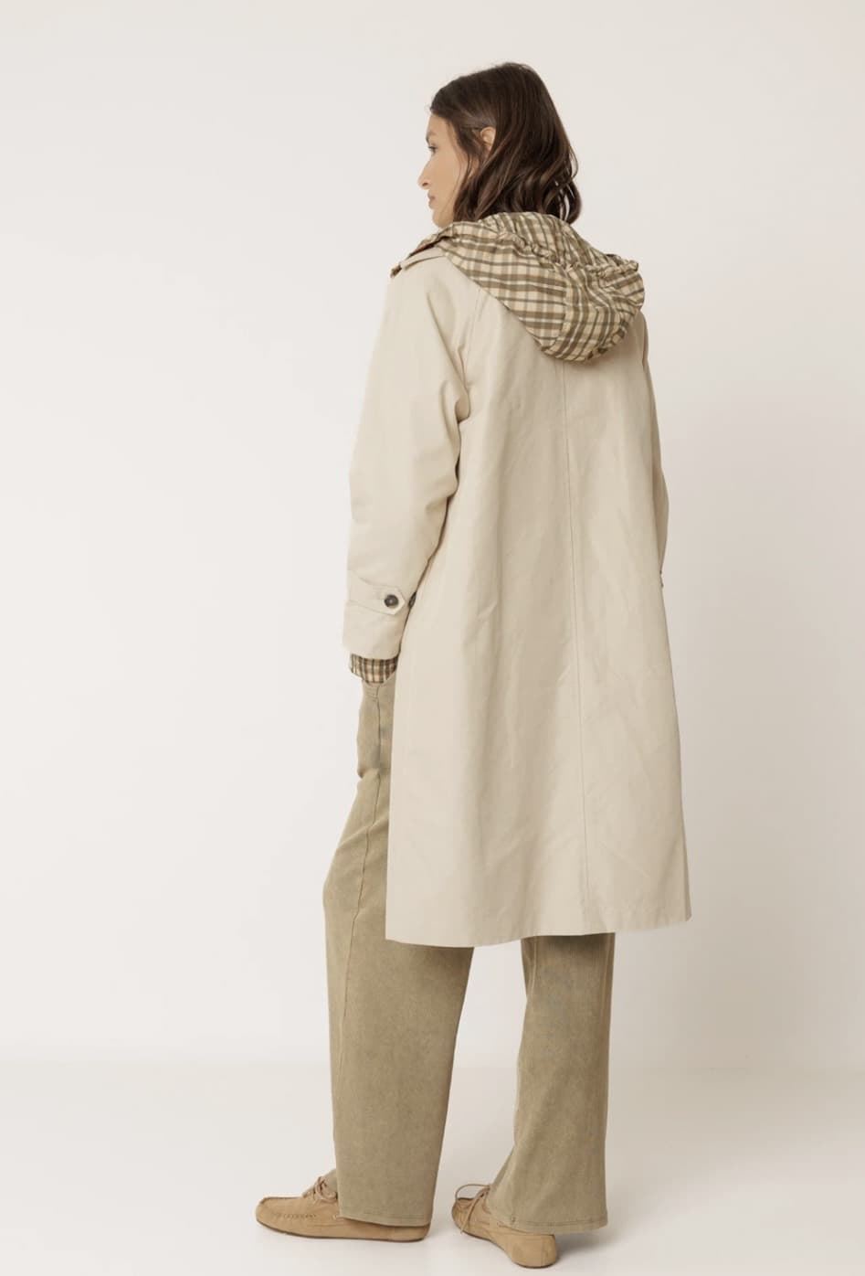 Gabardina Indi & Cold GF605P REVERSIBLE CUADROS - Imagen 6