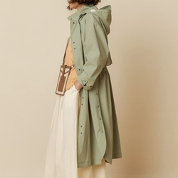 GABARDINA Indi & Cold WATER RESISTANT liquen verde - Imagen 2