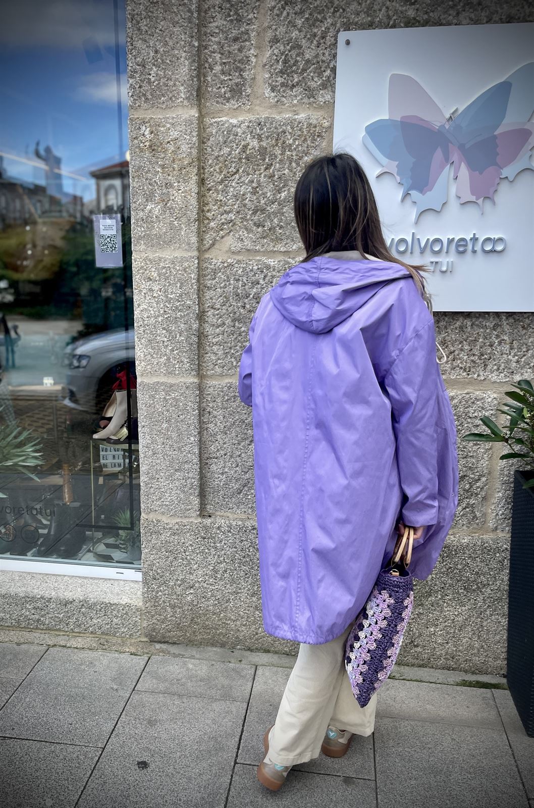 Gabardina Oky ZUGOR lila - Imagen 1