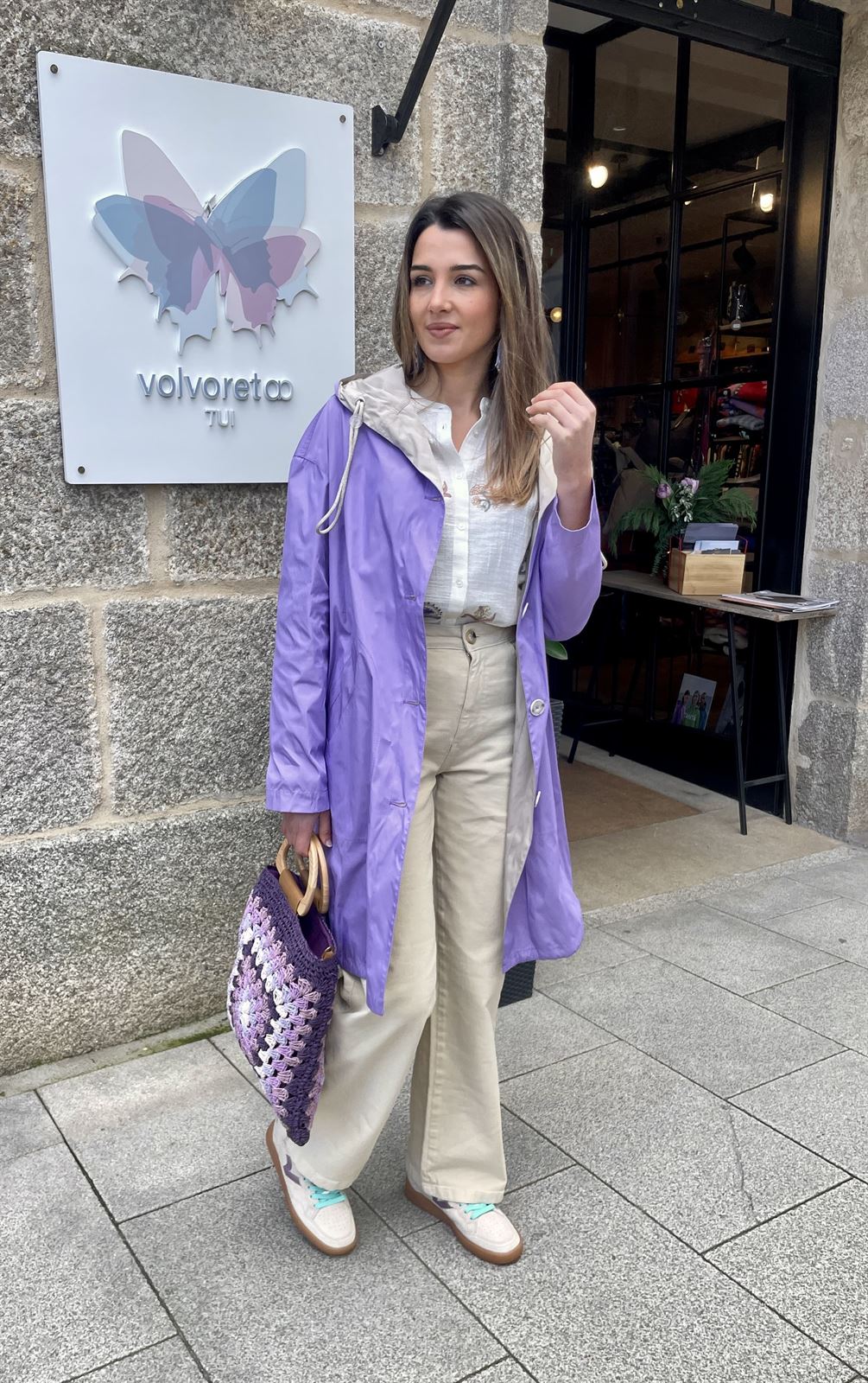 Gabardina Oky ZUGOR lila - Imagen 2