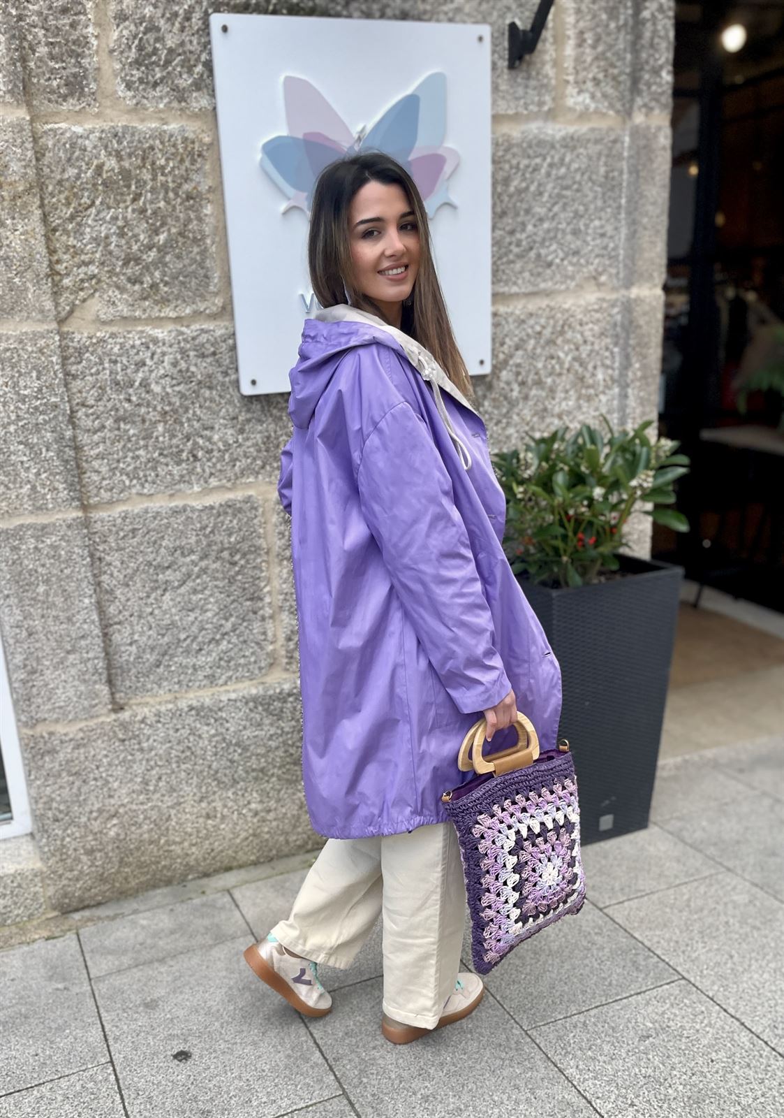 Gabardina Oky ZUGOR lila - Imagen 3