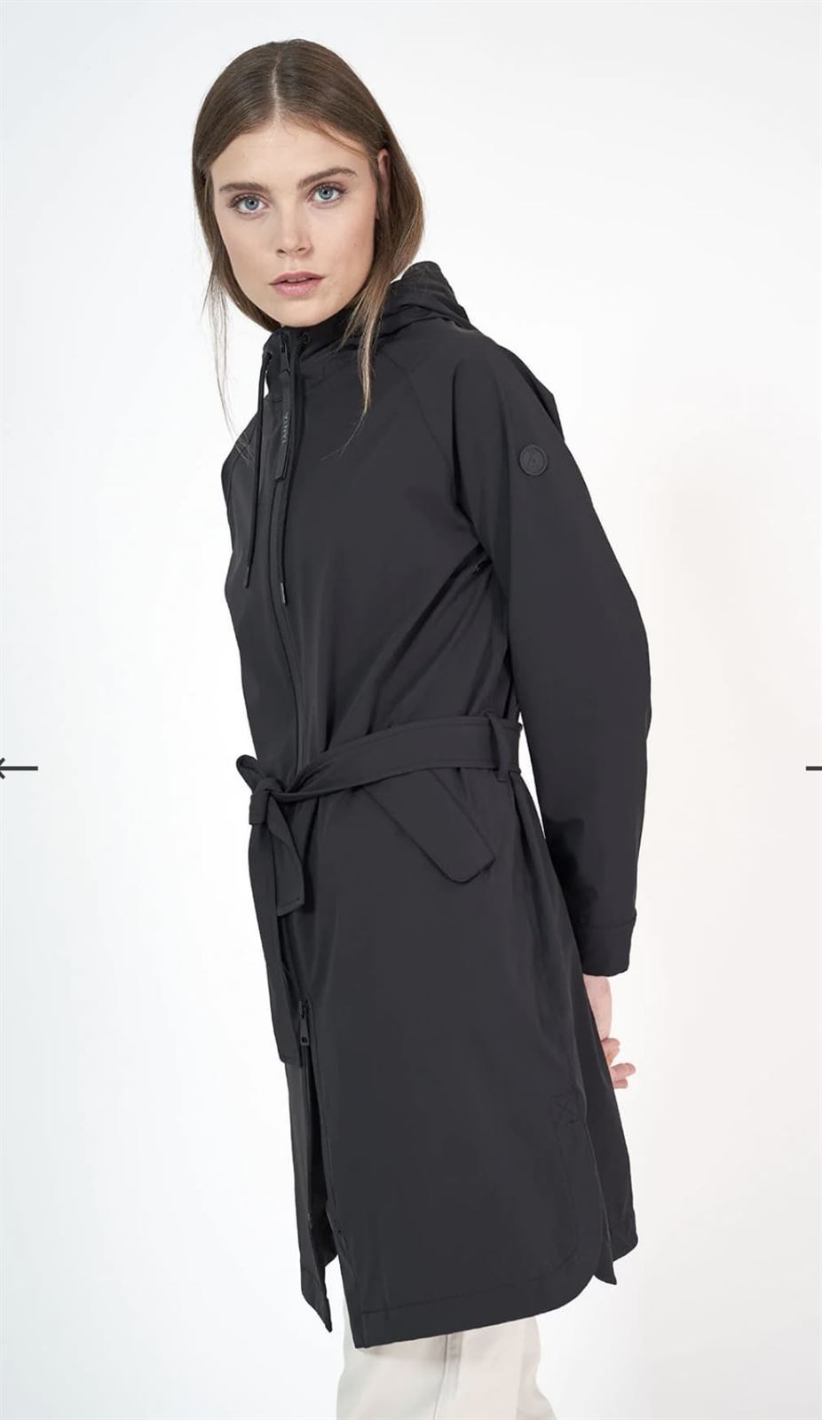 Gabardina Pluvego Black negra. - Imagen 3
