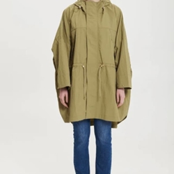 GABARDINA Rinascimento estilo capita over verde - Imagen 1
