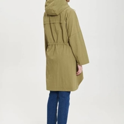 GABARDINA Rinascimento estilo capita over verde - Imagen 2