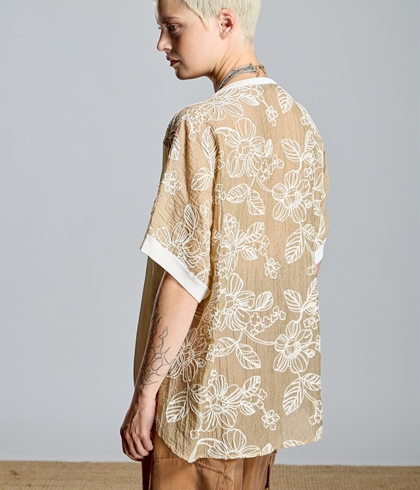 Jersei Alba Conde 2830-582-63 crudo combinado - Imagen 2