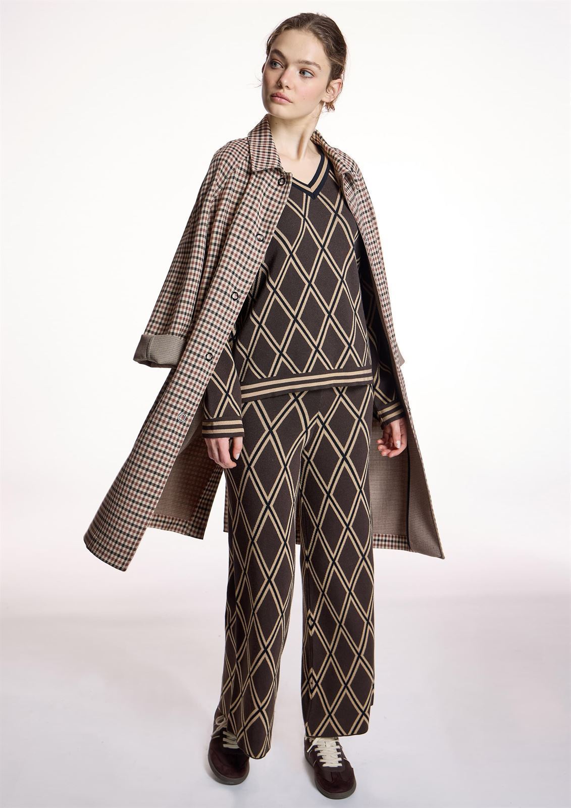 JERSEY Alba Conde 5839 TRICOLOR ROMBOS - Imagen 5