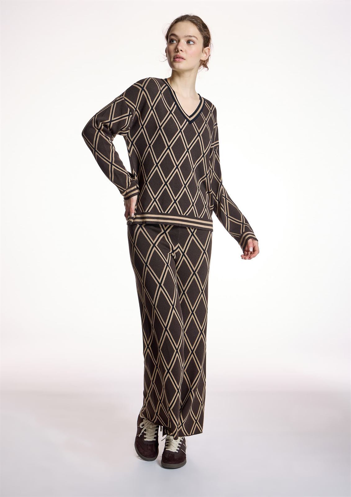 JERSEY Alba Conde 5839 TRICOLOR ROMBOS - Imagen 6