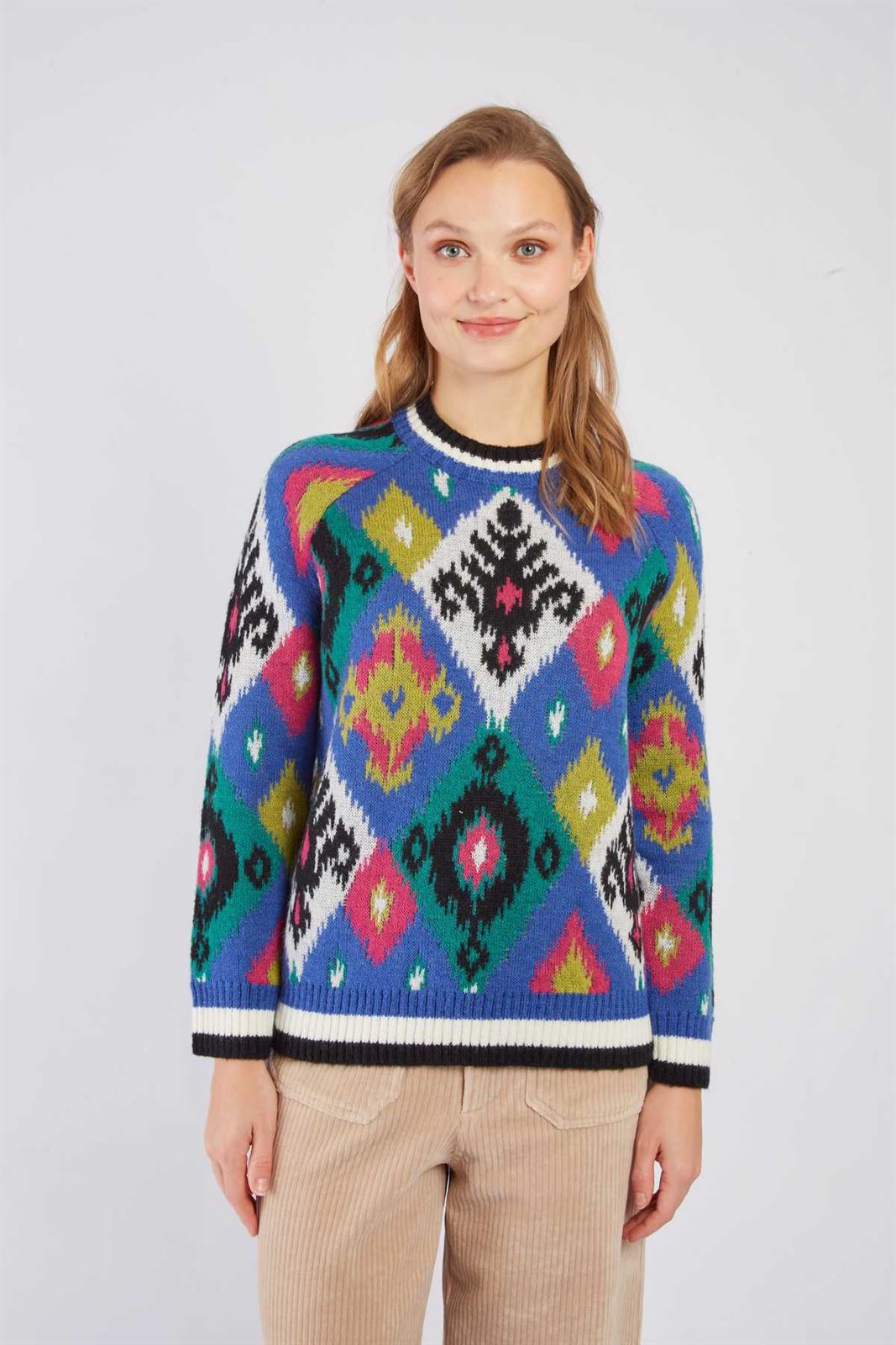 Jersey Derhy ADELAIDE PULL multicolor azul - Imagen 1