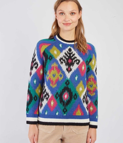 Jersey Derhy ADELAIDE PULL multicolor azul - Imagen 1