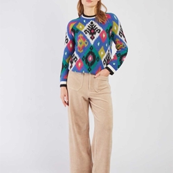 Jersey Derhy ADELAIDE PULL multicolor azul - Imagen 2