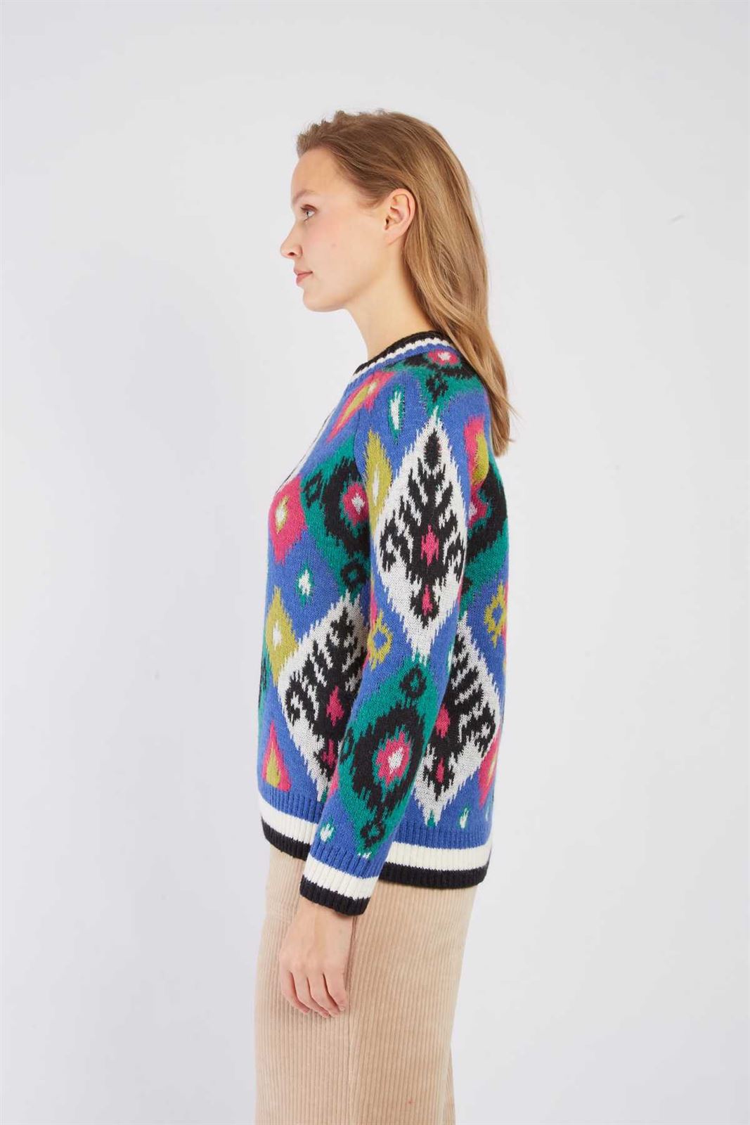 Jersey Derhy ADELAIDE PULL multicolor azul - Imagen 3
