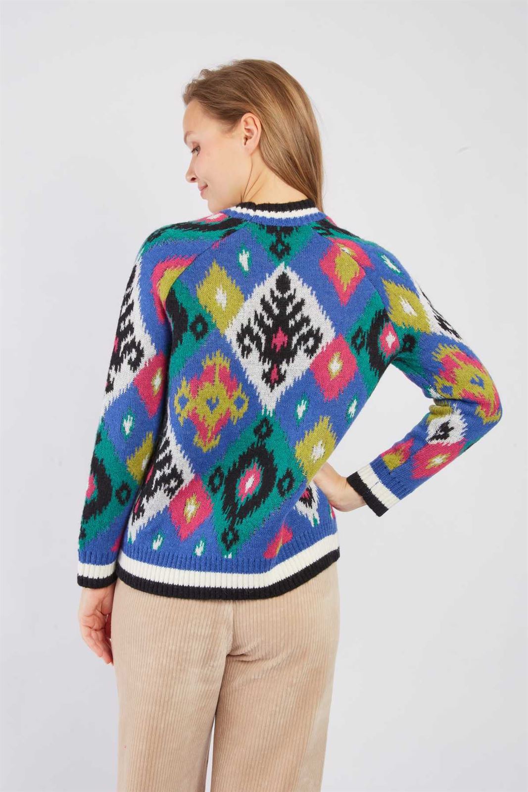 Jersey Derhy ADELAIDE PULL multicolor azul - Imagen 4