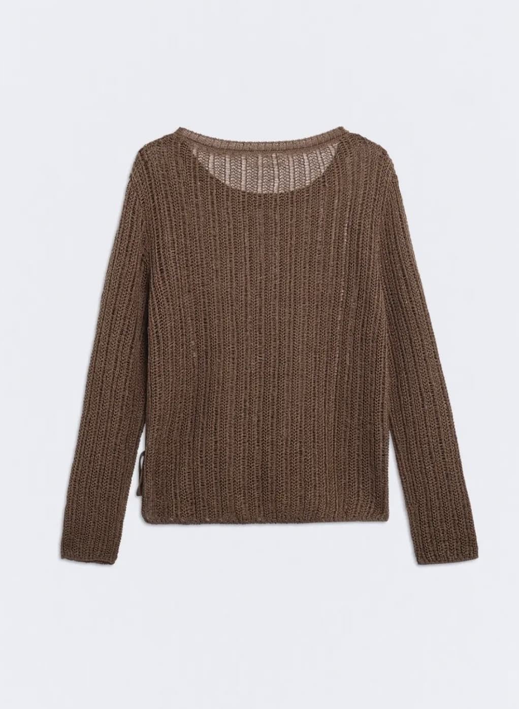 Jersey ese O ese ATRIUM calado marrón chocolate - Imagen 5