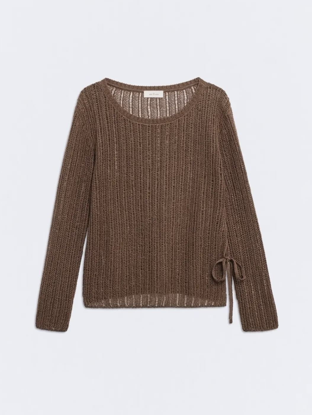 Jersey ese O ese ATRIUM calado marrón chocolate - Imagen 6