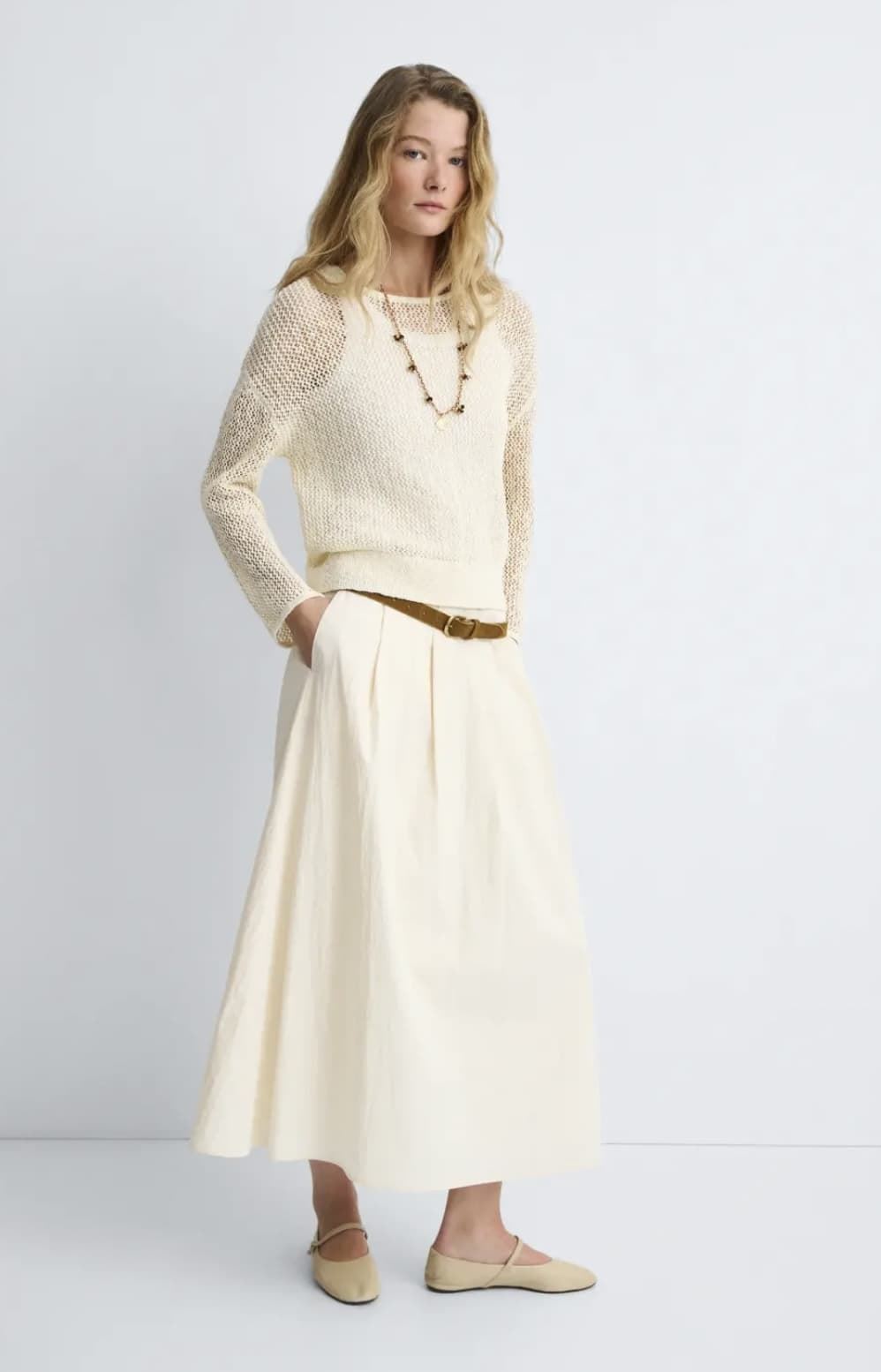 JERSEY  ese o ese  FISHER red blanco roto - Imagen 1