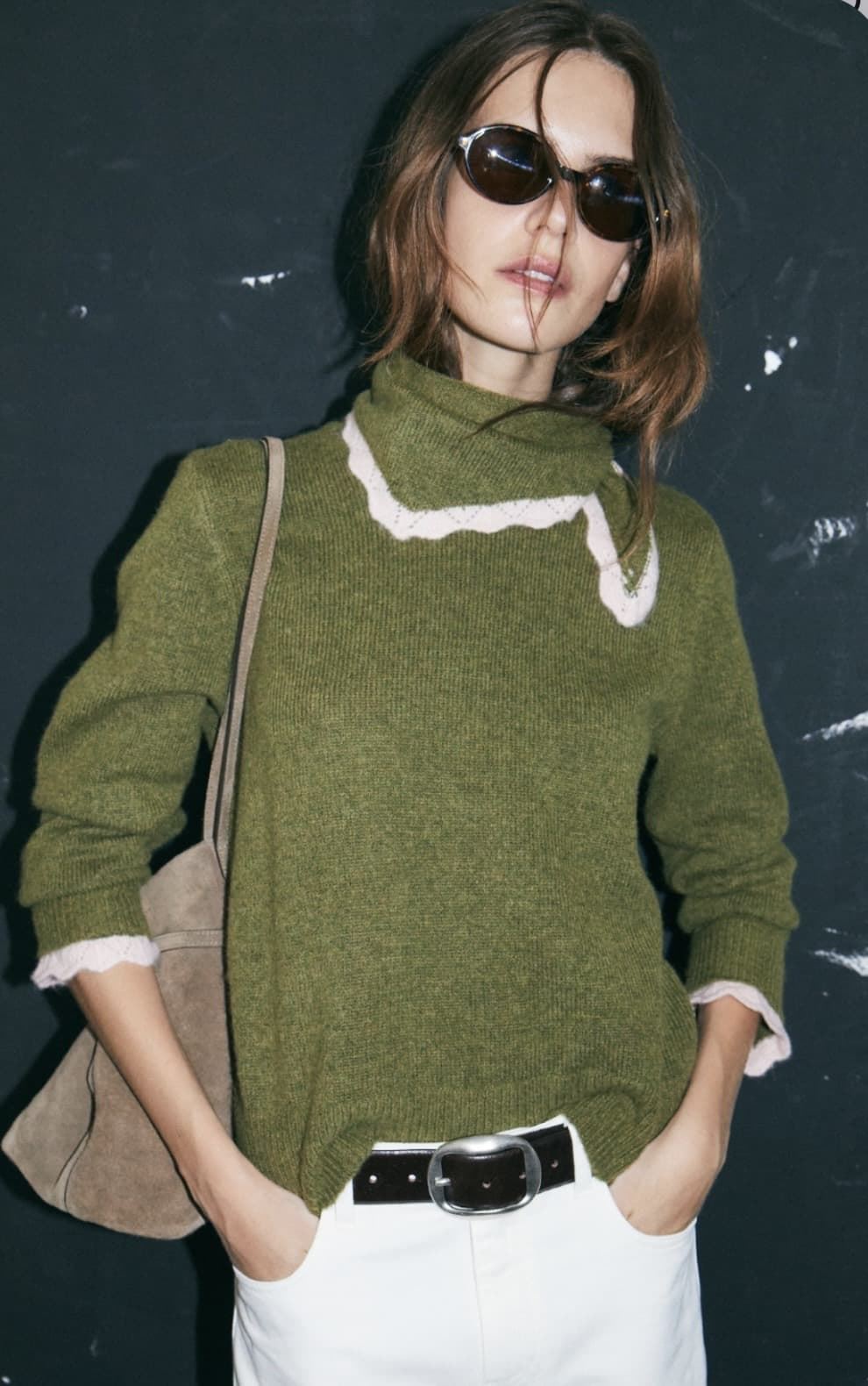 JERSEY ese O ese Ref.: 305480-1060 // JERSEY EMMA SET verde oliva - Imagen 1