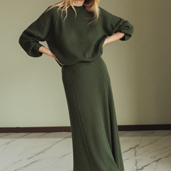 Jersey Indi & Cold punto canale cuello Perkins RD486 KHAKI - Imagen 2