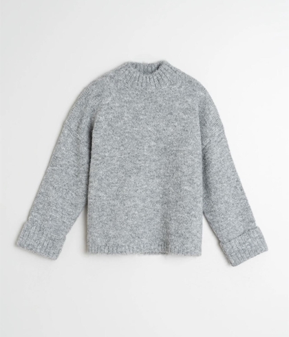 Jersey Indi & Cold rd452 CUELLO PERKINS gris - Imagen 1