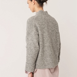 Jersey Indi & Cold rd452 CUELLO PERKINS gris - Imagen 2