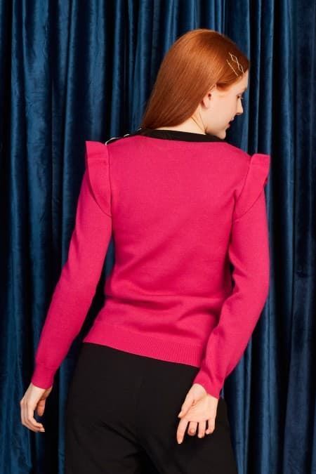 Jersey Minueto Gabriella Fucsia - Imagen 3