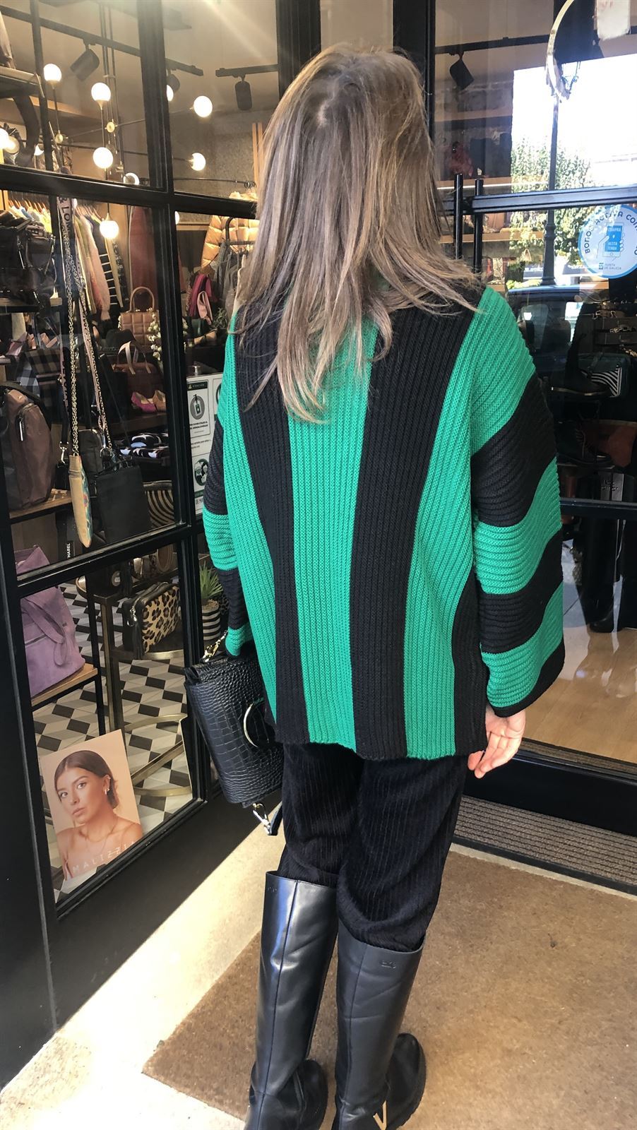 jersey rayas verde - Imagen 1