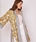 Kimono Derhy estampado mostazas, - Imagen 1