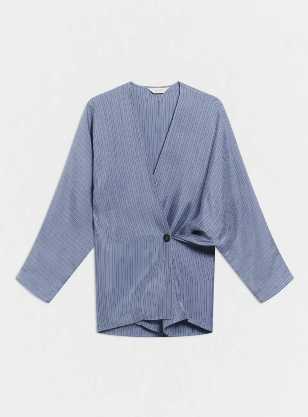 Kimono ese O ese KEOPS azul grisáceo rayas - Imagen 5