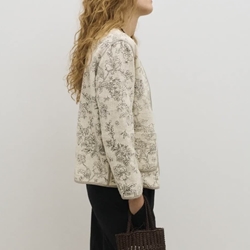 Kimono ese O ese MORRIS ecru flower - Imagen 1