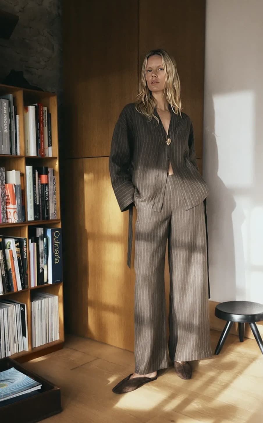 KIMONO  ese O ese YUKATA LINO CAFFE - Imagen 5