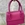 Mini Bolso 2 asas piel fucsia - Imagen 1