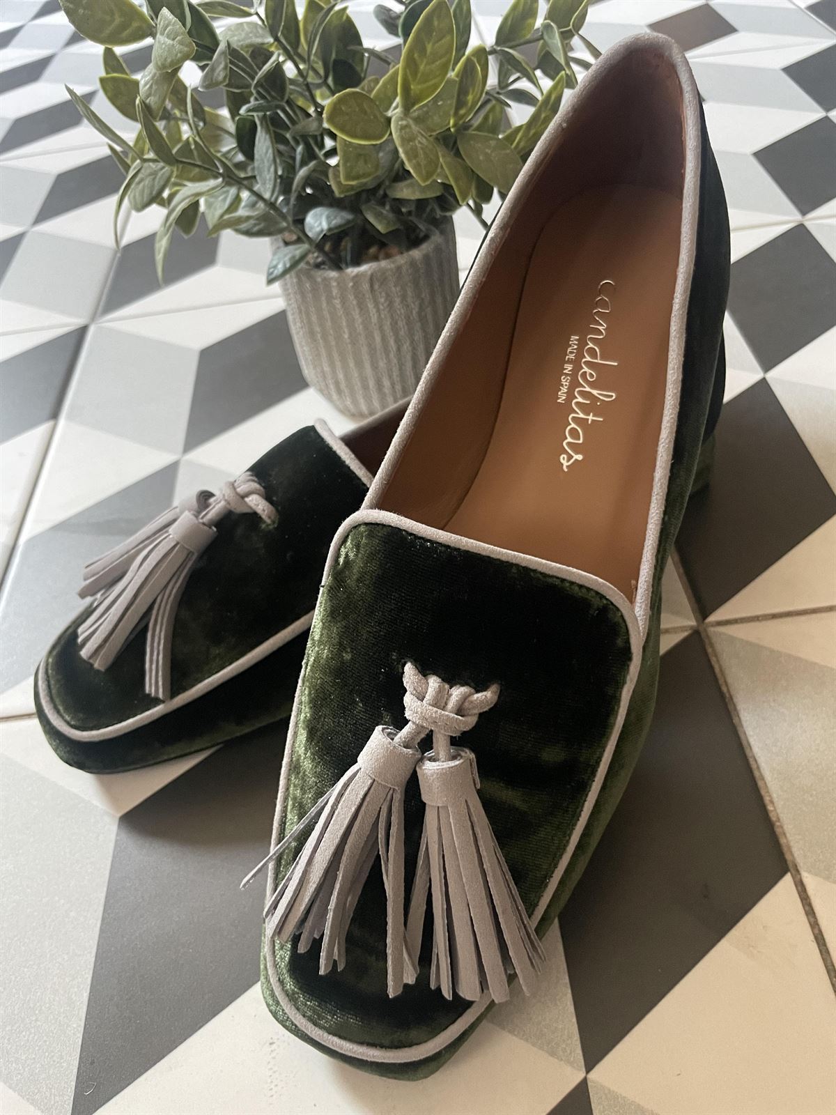 Mocasin terciopelo sales