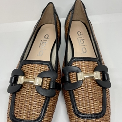Mocasín Dibia by Ezzio 10430 rafia vivo negro - Imagen 2