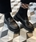 Mocasín Innuovo track piel negro - Imagen 1