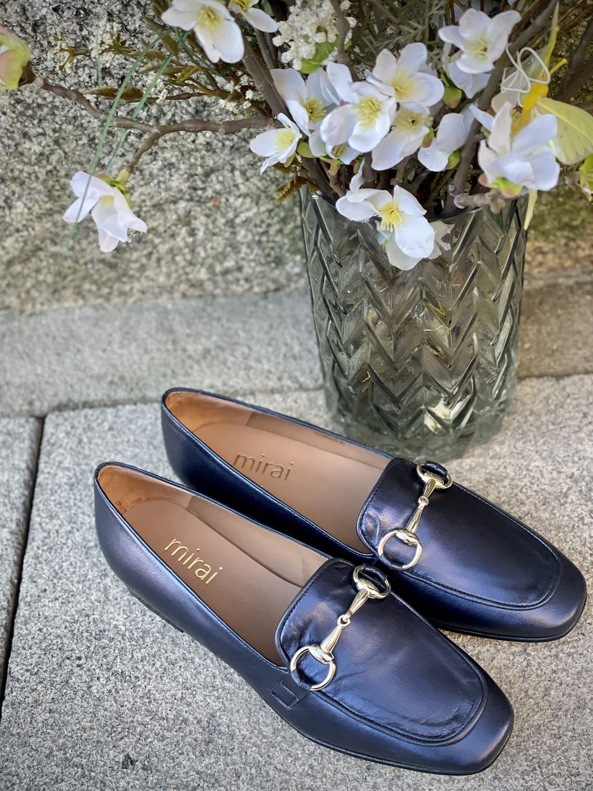 Mocasín mirai detalle marino - Imagen 1