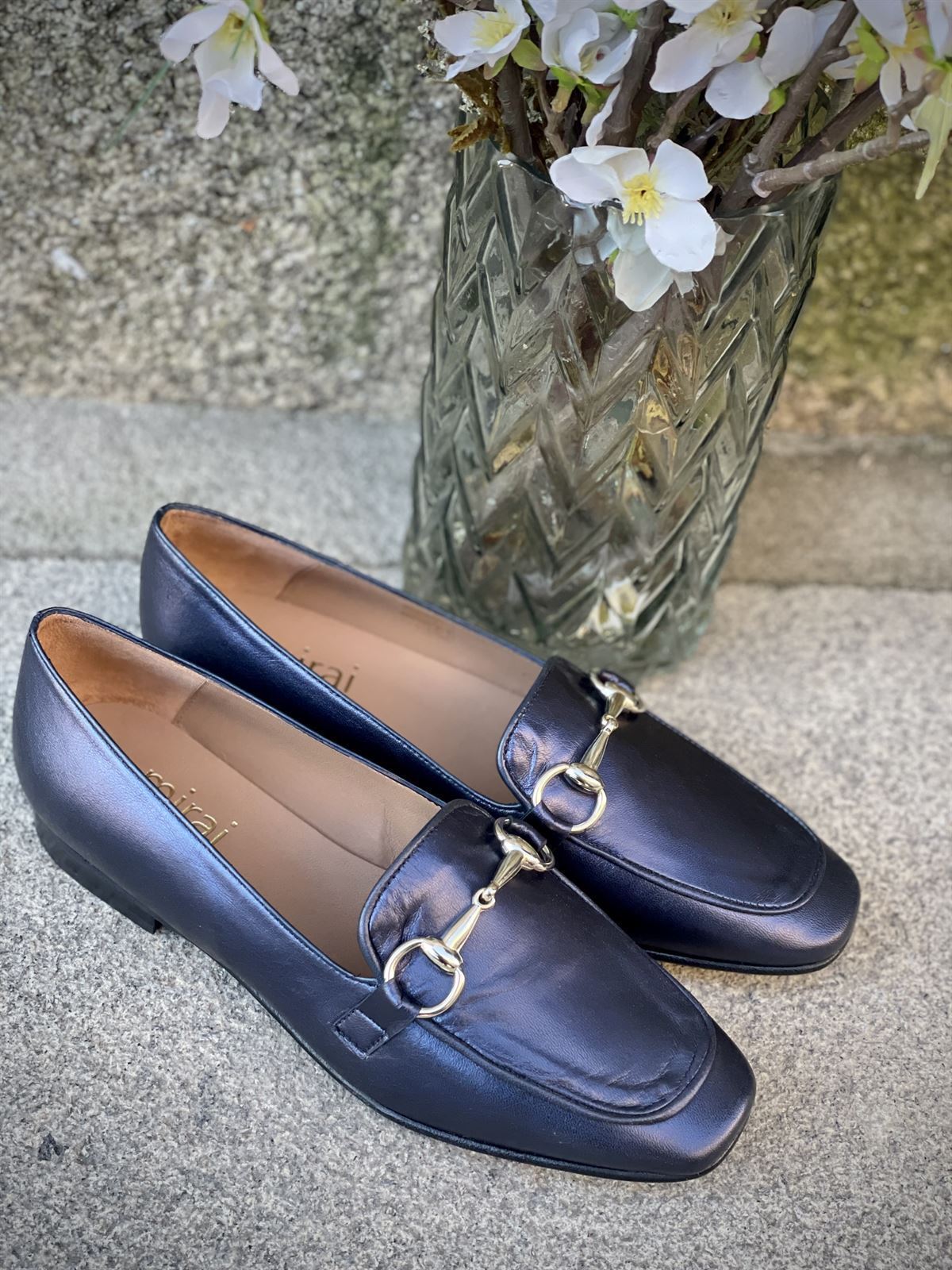 Mocasín mirai detalle marino - Imagen 3