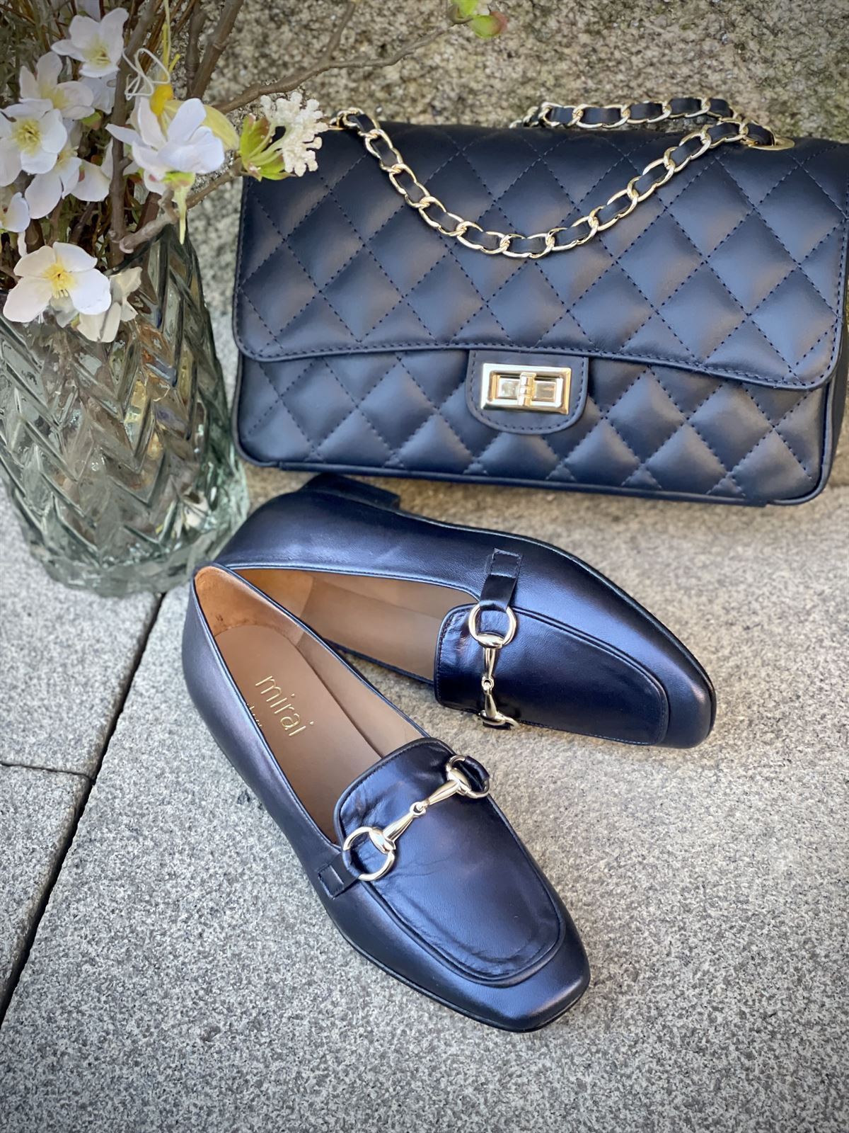 Mocasín mirai detalle marino - Imagen 4